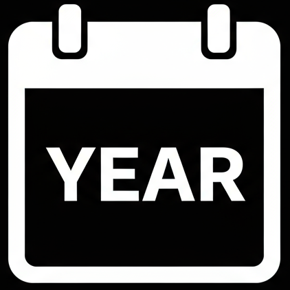 inside, add "year" letter