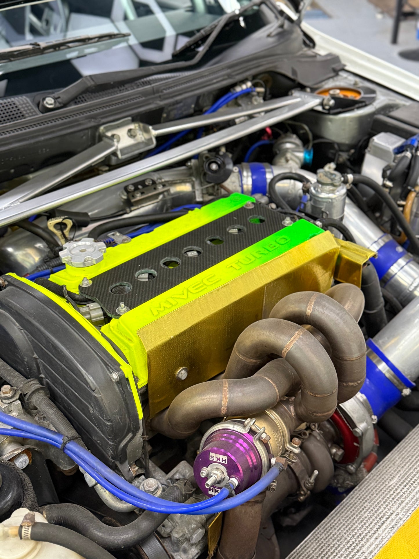 Mitsubishi Lancer Evolution IX Race Car (JUN SPL complete engine)